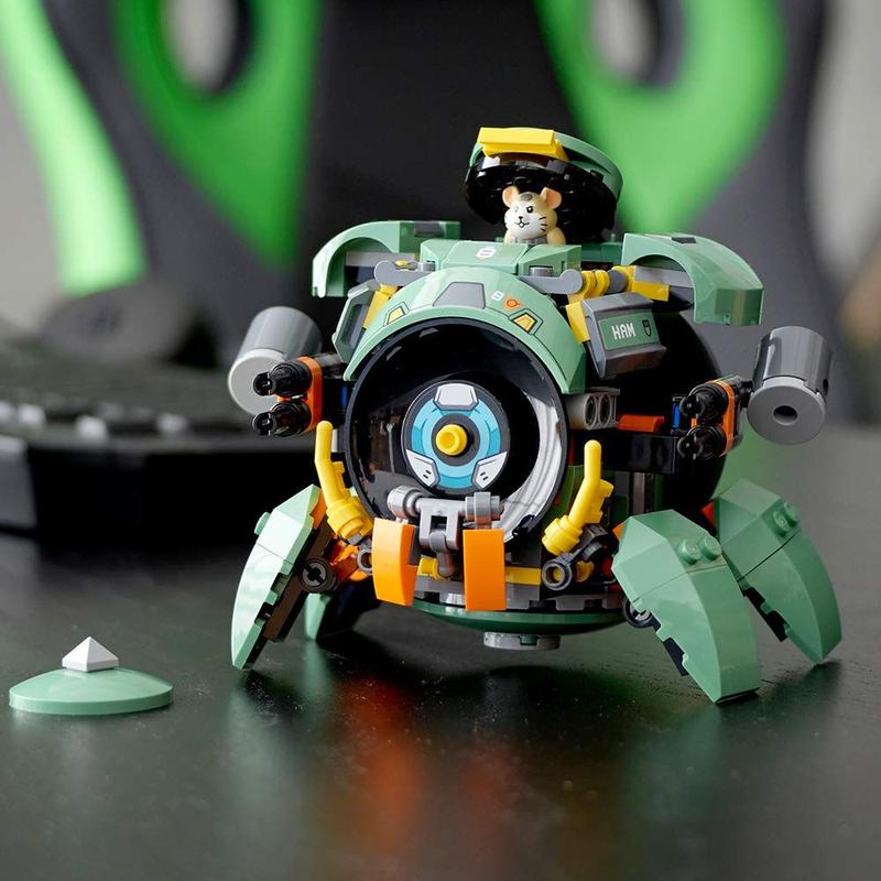 Kit de construção LEGO Overwatch Wrecking Ball 75976 227 peças